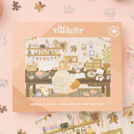 Villager Grandma Hobbies, 1000-Piece Puzzle
