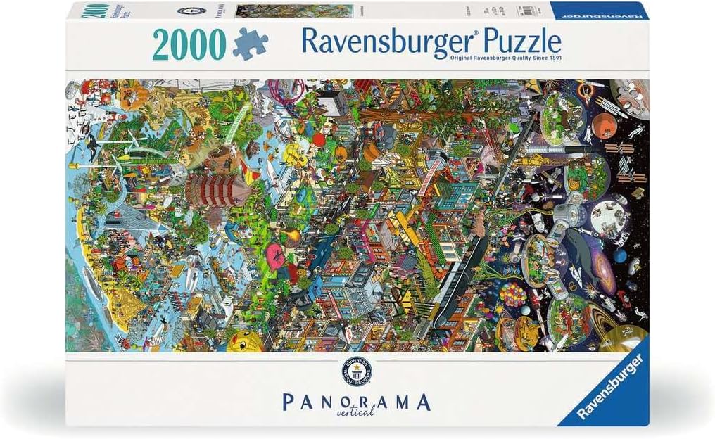 Ravensburger Guinness World Records, 2000 Piece Puzzle - Imported