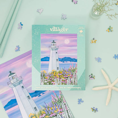 Villager Harbour Lighthouse, 1000 Piece Puzzle