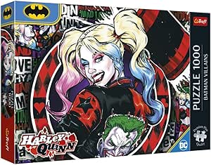 Trefl Batman Villains : Harley Quinn, 1000 pièces