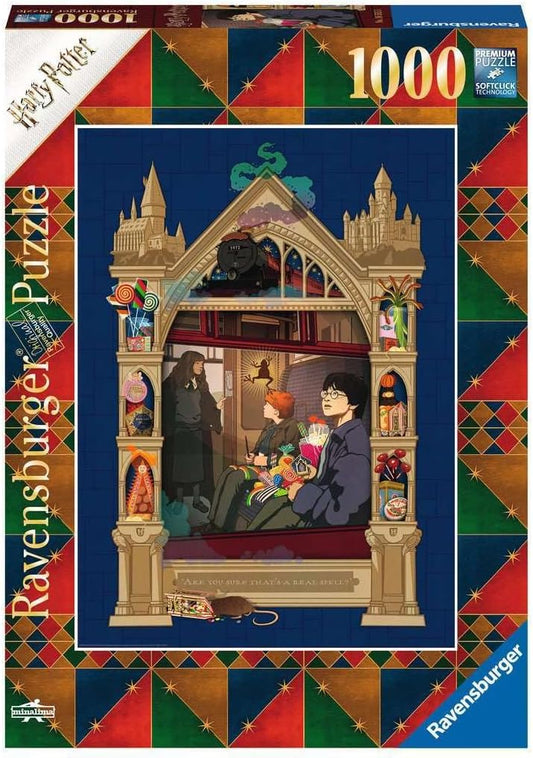 Ravensburger Harry Potter: On the Way to Hogwarts, 1000 Piece Puzzle