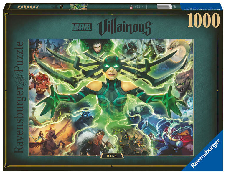 Ravensburger Villainous: Hela, 1000 Piece Puzzle