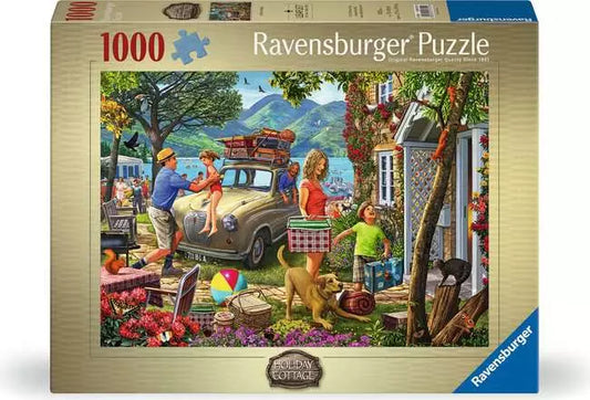 Ravensburger Holiday Cottage, 1000 Piece Puzzle - Imported