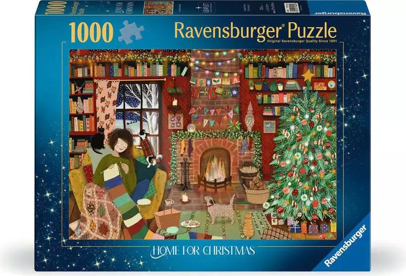 Ravensburger Home for Christmas, 1000 Piece Puzzle - Imported