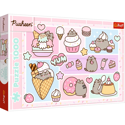 Trefl Sweet Pusheen, 1000 Piece Puzzle - Imported