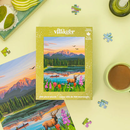 Villager Jasper Flowers, 500 Piece Puzzle