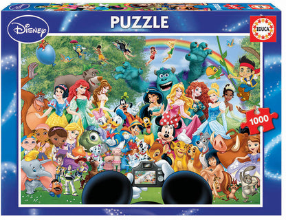Educa Disney The Marvellous world of Disney II, 1000 Pieces - Imported