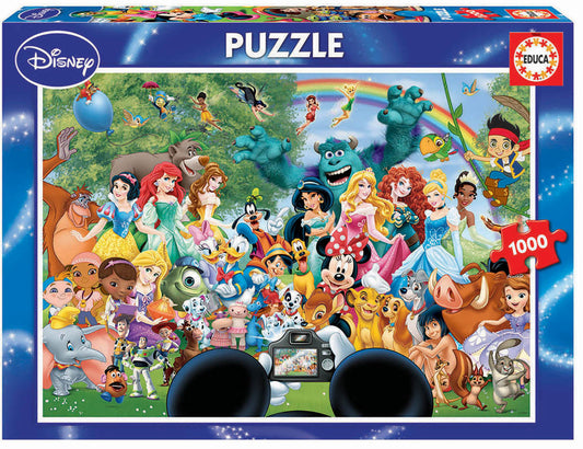 Educa Disney The Marvellous world of Disney II, 1000 Pieces - Imported