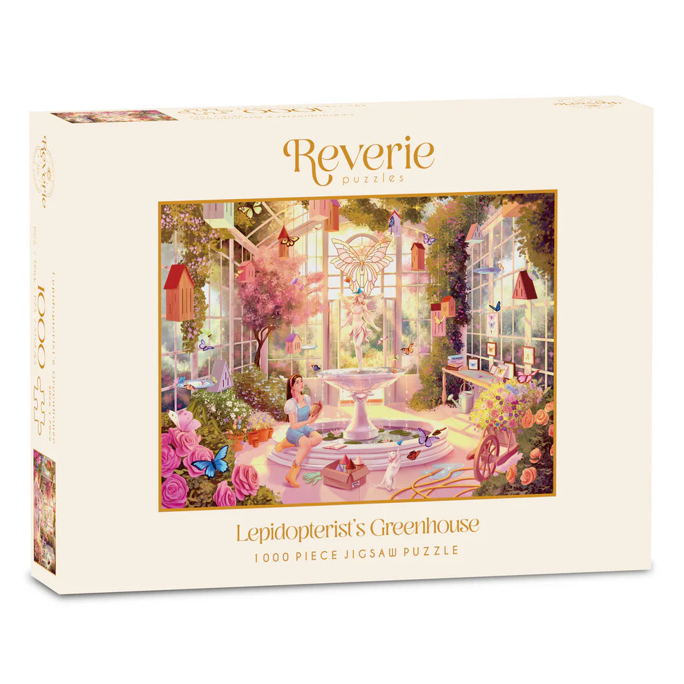 Reverie Lepidopterist's Greenhouse, 1000 Piece Puzzle