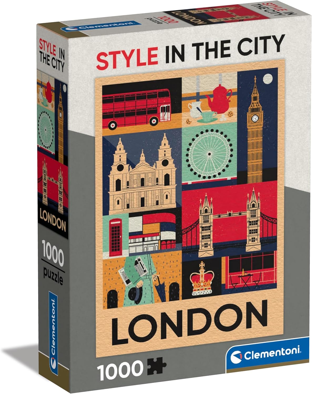 Clementoni Style in the City : Londres, 1000 pièces