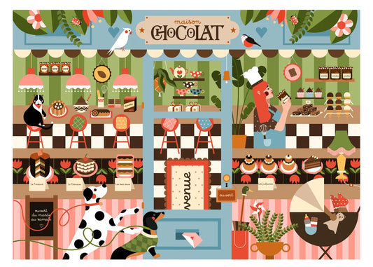 holiyay Maison Chocolat, 1000 Piece Puzzle