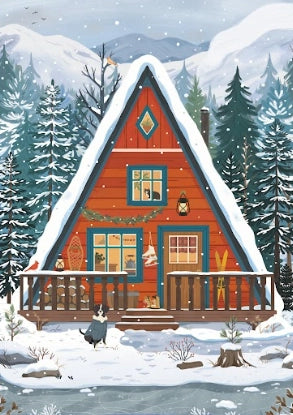 Villager Midwinter Retreat, 1000-Piece Puzzle