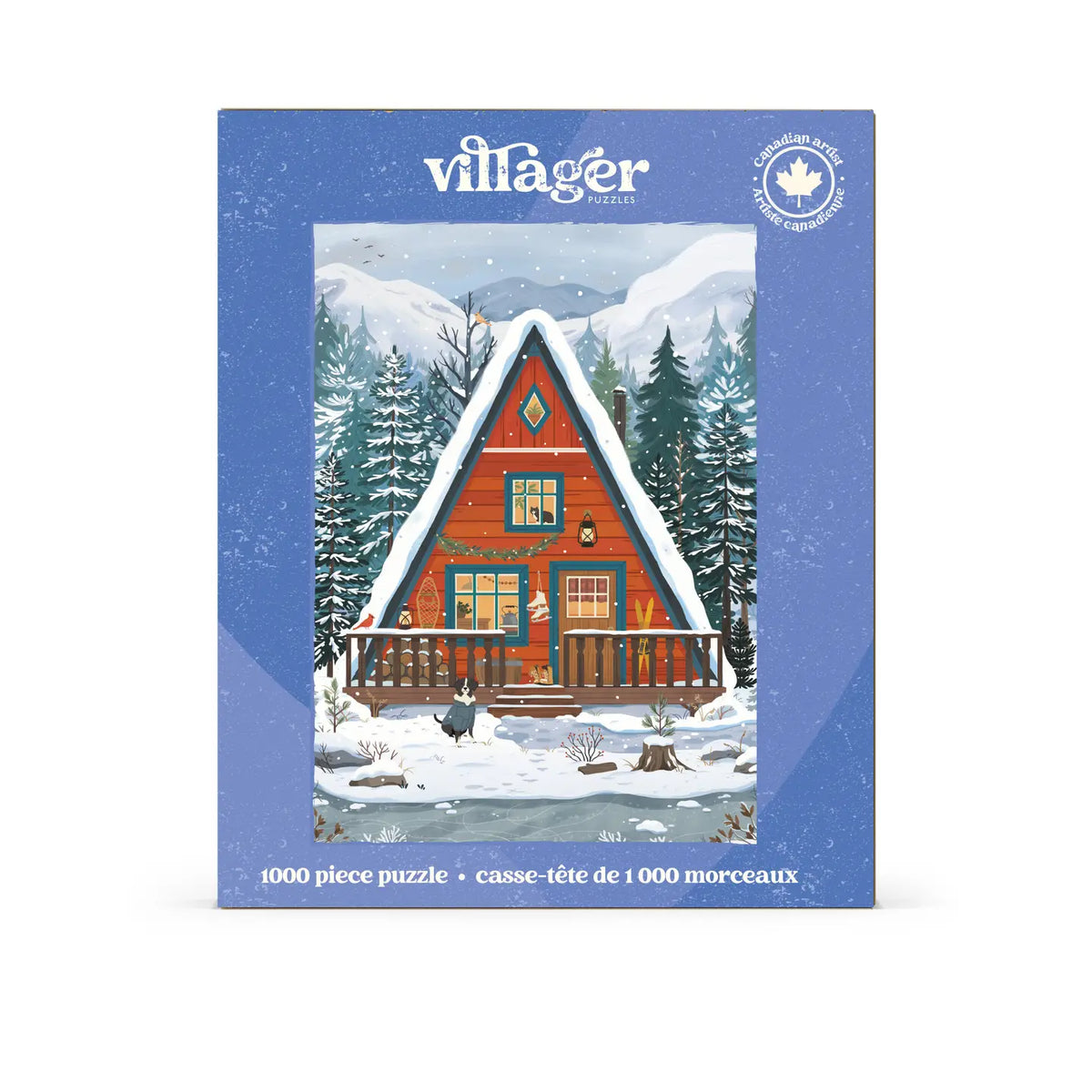 Villager Midwinter Retreat, 1000-Piece Puzzle