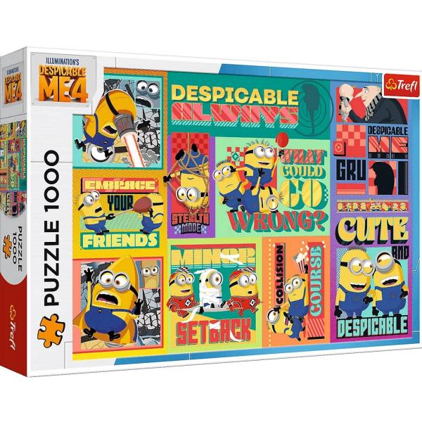 Trefl Despicable Me 4, 1000 Piece Puzzle - Imported