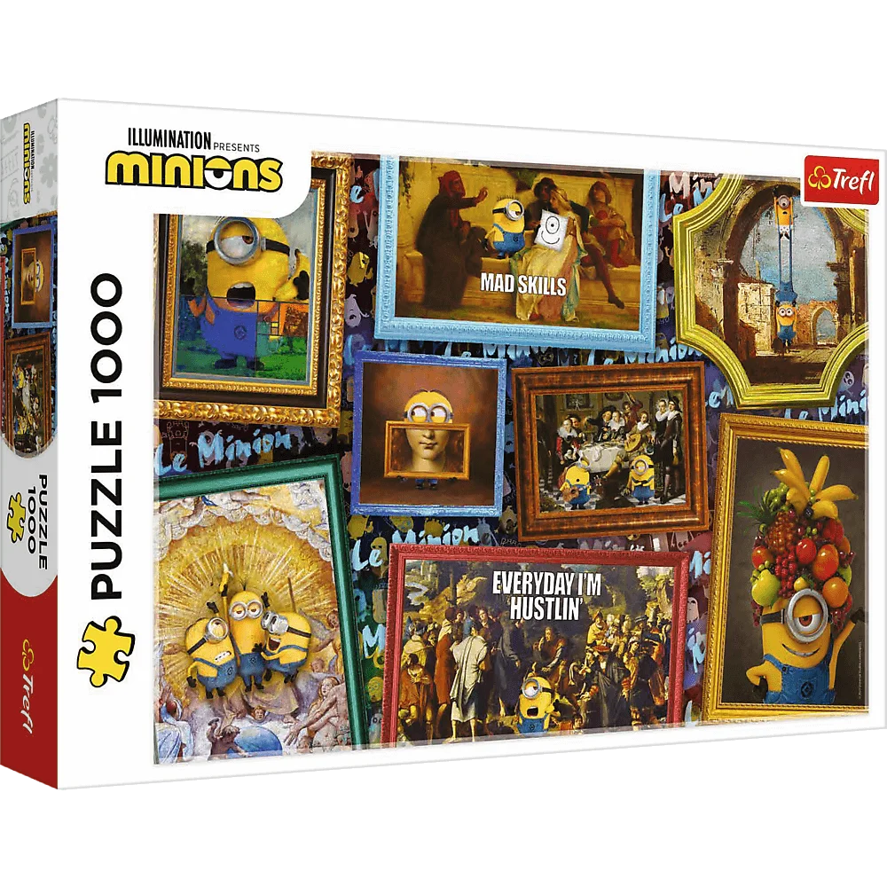 Trefl Minion Gallery, 1000 Piece Puzzle - Imported