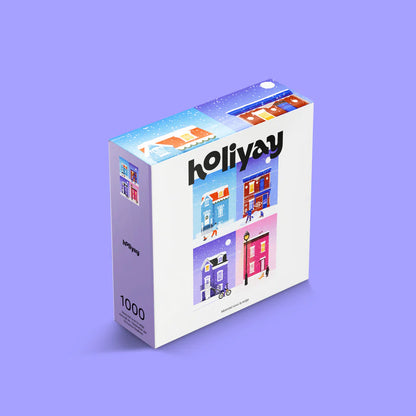 Holiyay Snowy in Montreal, 1000 Piece Puzzle