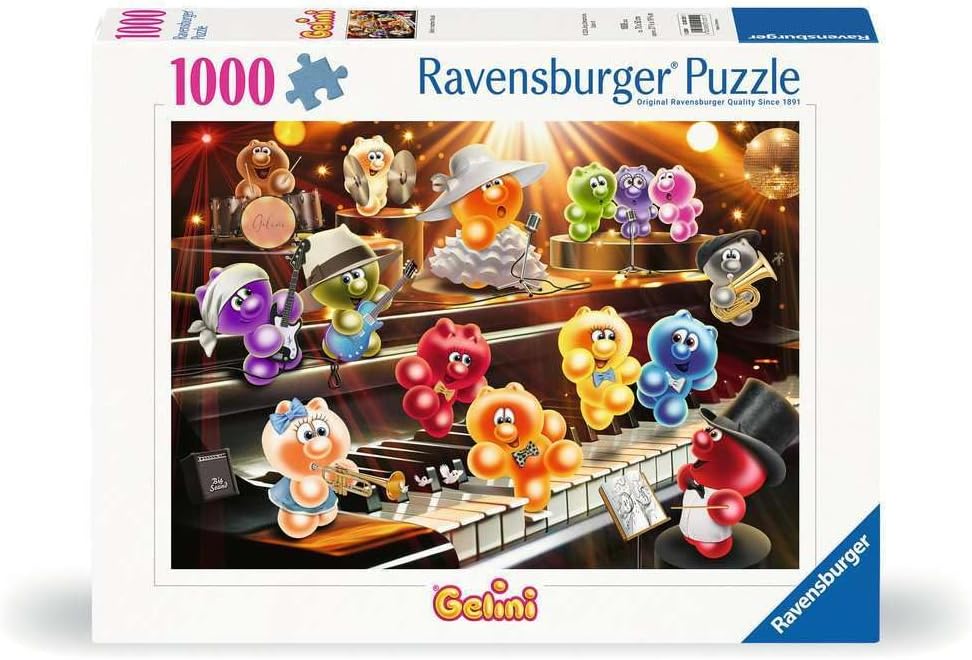Ravensburger Gelini Making Music, 1000 Piece Puzzle - Imported