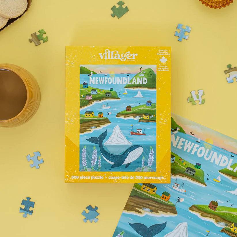 Villager Newfoundland Sites, 500 Piece Puzzle