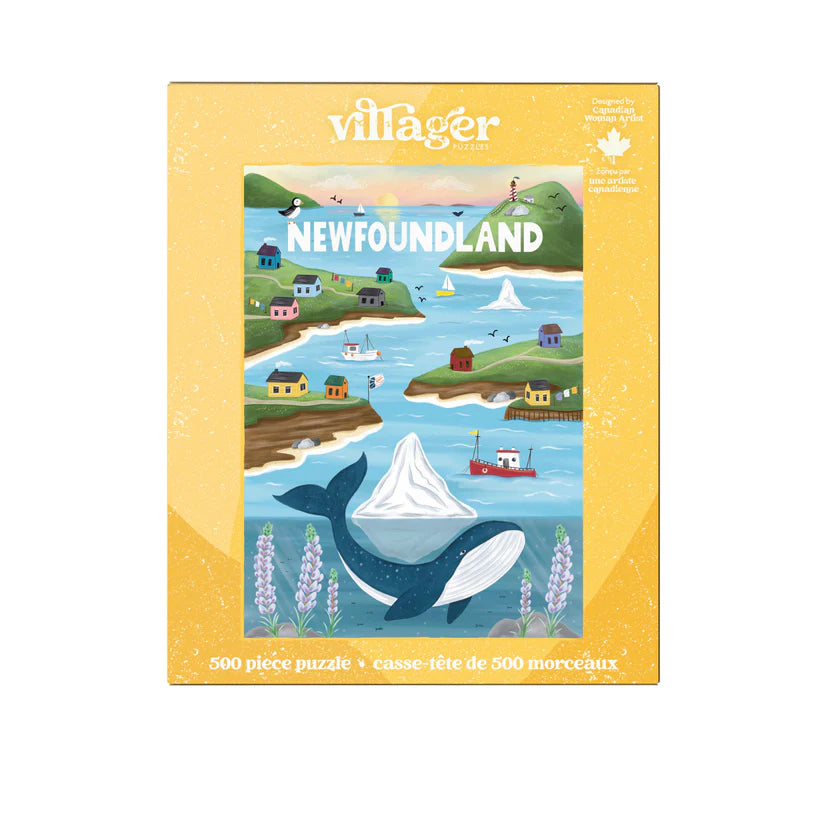 Villager Newfoundland Sites, 500 Piece Puzzle