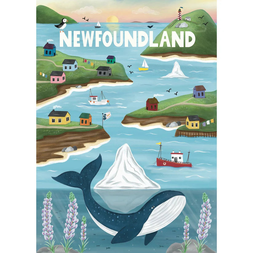 Villager Newfoundland Sites, 500 Piece Puzzle