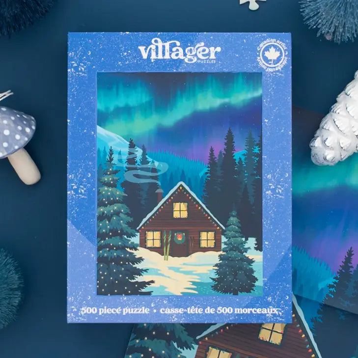 Villager Northern Cabin, 500 Piece Puzzle