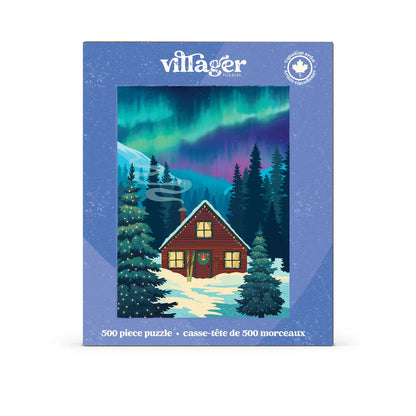 Villager Northern Cabin, 500 Piece Puzzle
