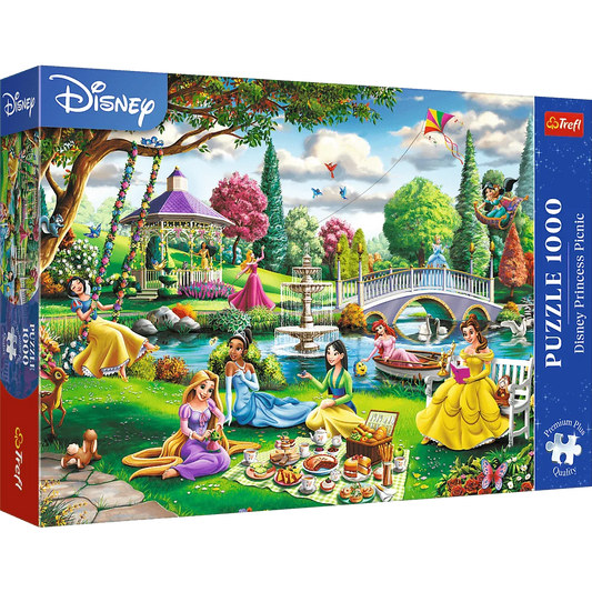 Trefl Disney Princess Picnic, 1000 Piece Puzzle - Imported