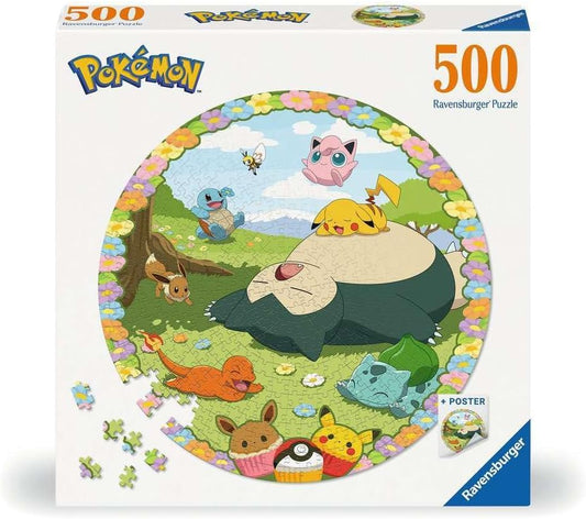 Ravensburger Pokémon Rond, 500 pièces