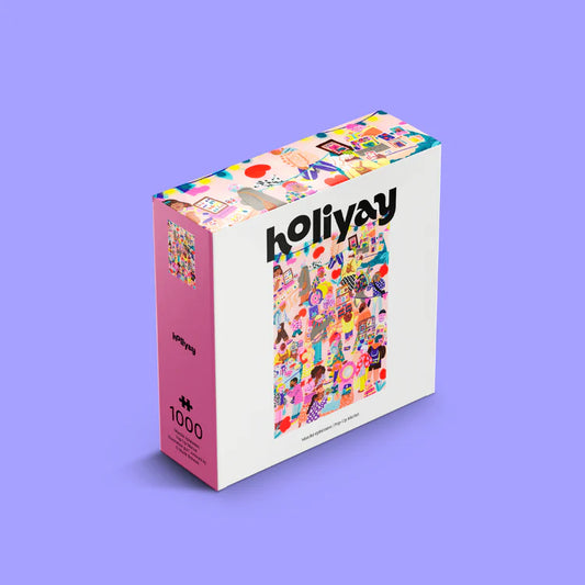 holiyay Pop-Up Market, 1000 Piece Puzzle