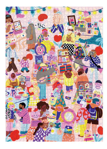 holiyay Pop-Up Market, 1000 Piece Puzzle