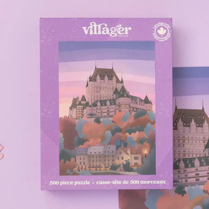 Villager Quebec City, 500-Piece Puzzle