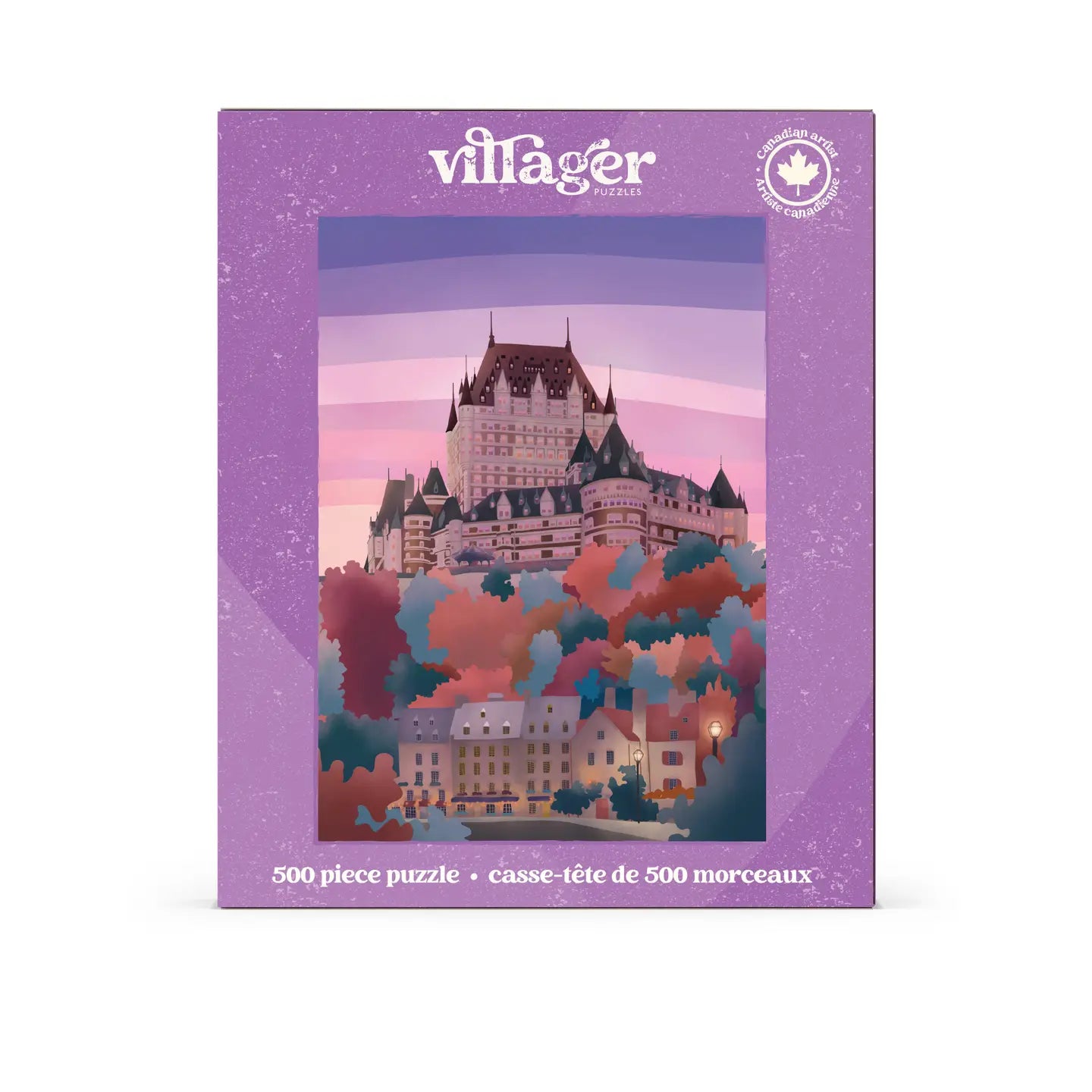 Villager Quebec City, 500-Piece Puzzle
