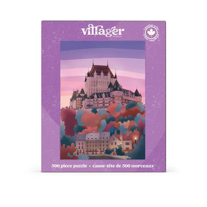 Villager Quebec City, 500-Piece Puzzle