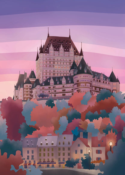 Villager Quebec City, 500-Piece Puzzle
