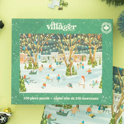 Villager Neighbourhood Rink, 250 Piece Puzzle