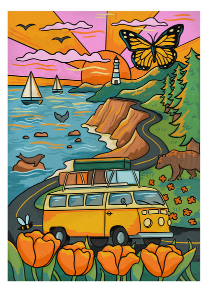 Holiyay On the Road, 500 Piece Puzzle