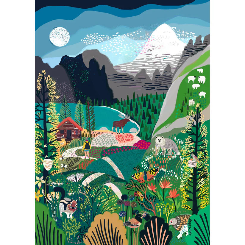 Villager Rockies Explorer, 500 Piece Puzzle