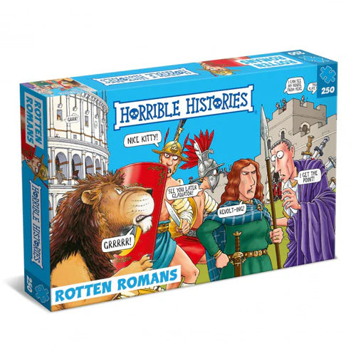 Paul Lamond Games Horrible Histories: Rotten Romans, 250 Piece Puzzle - Imported
