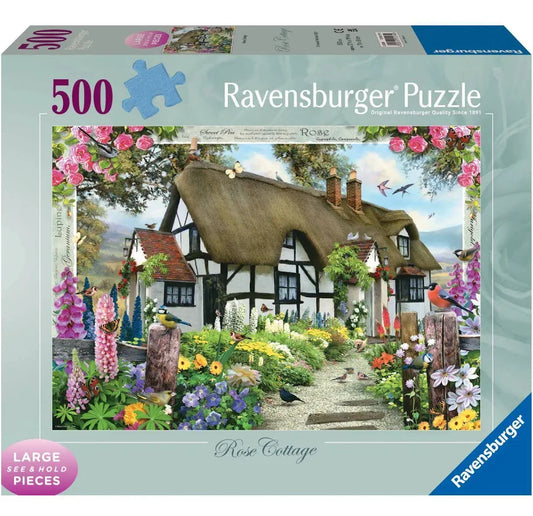 Ravensburger Rose Cottage, 500 pièces, grandes pièces