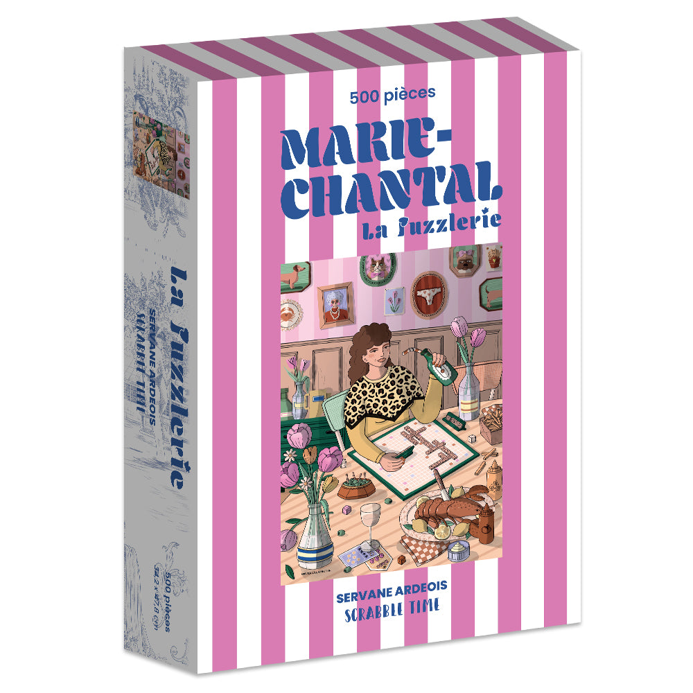 Marie Chantal Scrabble Time, 500 Piece Puzzle