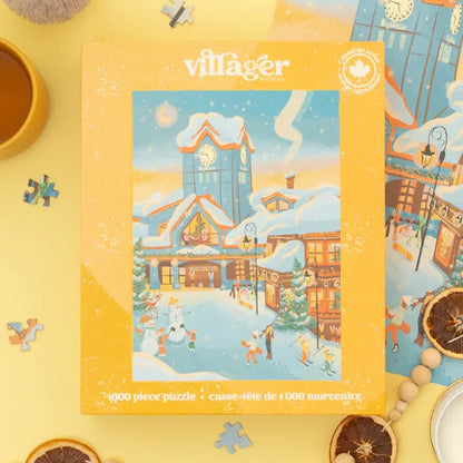 Villager Ski Resort, 1000-Piece Puzzle