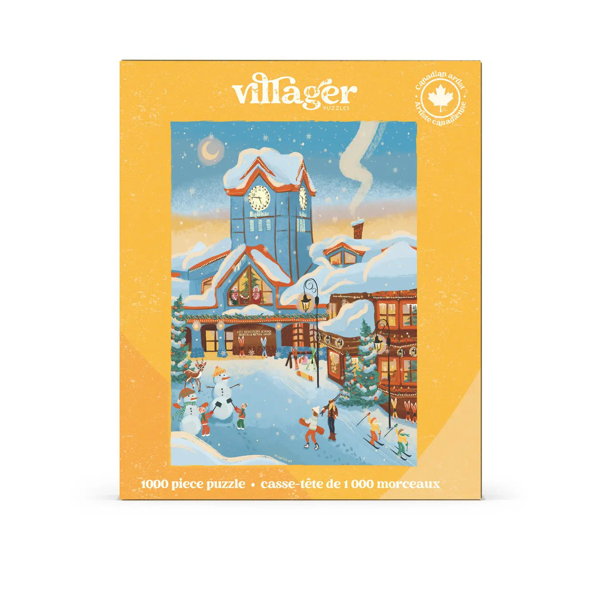 Villager Ski Resort, 1000-Piece Puzzle