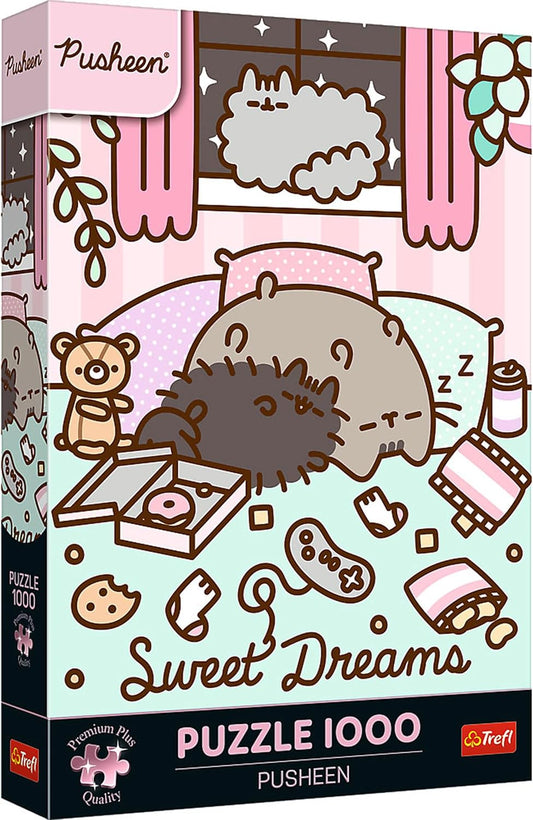 Trefl Pusheen Sweet Dreams, 1000 Piece Puzzle - Imported