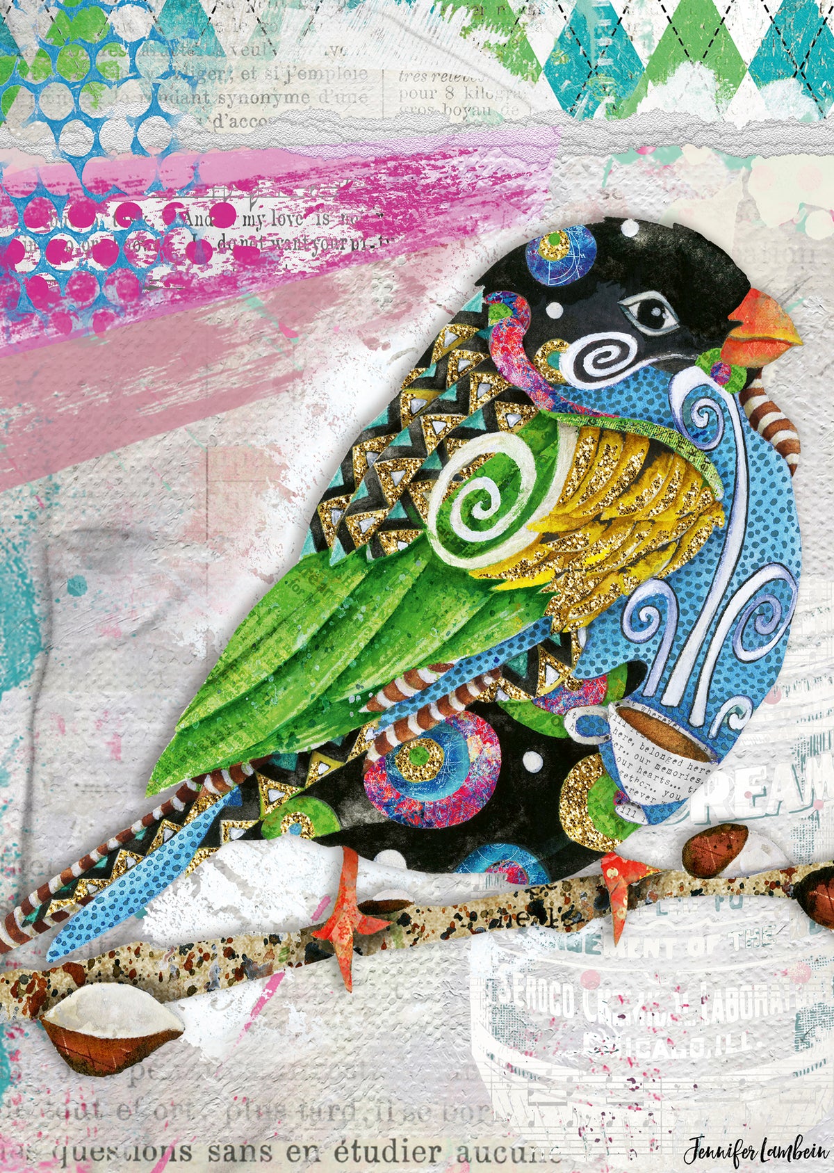 Ravensburger Swirly Bird, 1000 Piece Puzzle - Imported