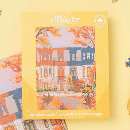 Villager Touring Montreal, 1000-Piece Puzzle