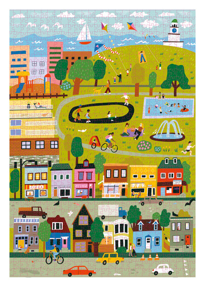Holiyay Urban Stroll, 1000 Piece Puzzle