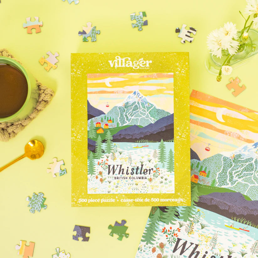Villager Whistler Mountain, 500 Piece Puzzle