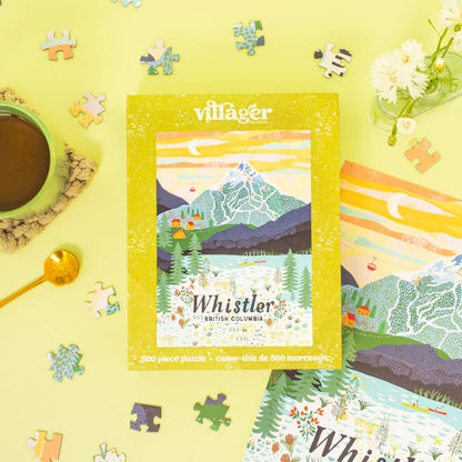 Villager Whistler Mountain, 500 Piece Puzzle