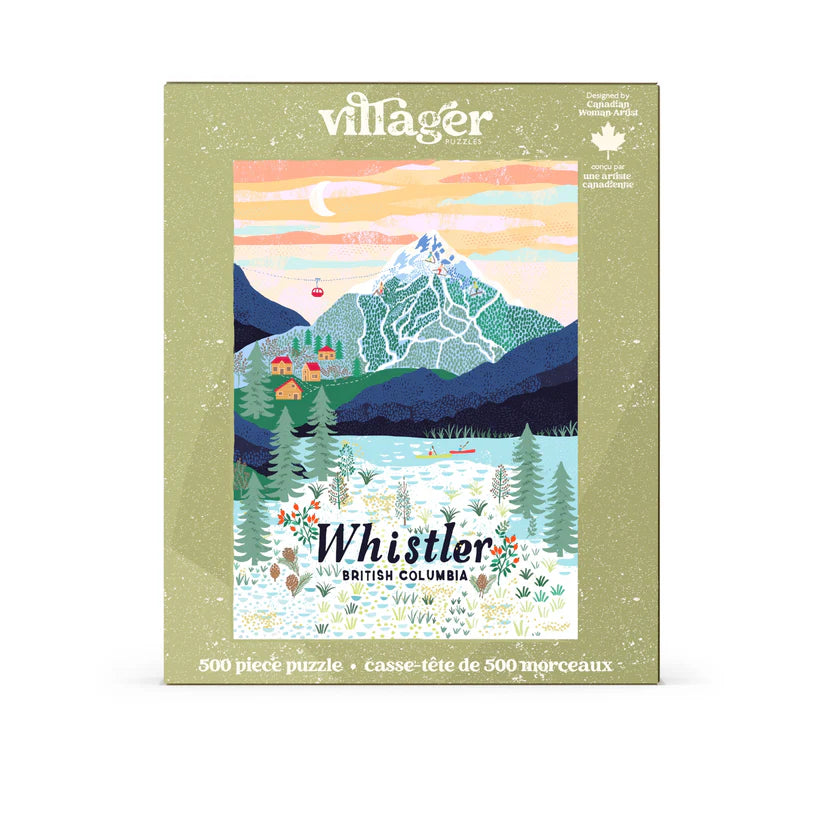 Villager Whistler Mountain, 500 Piece Puzzle