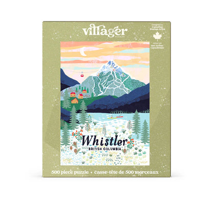 Villager Whistler Mountain, 500 Piece Puzzle